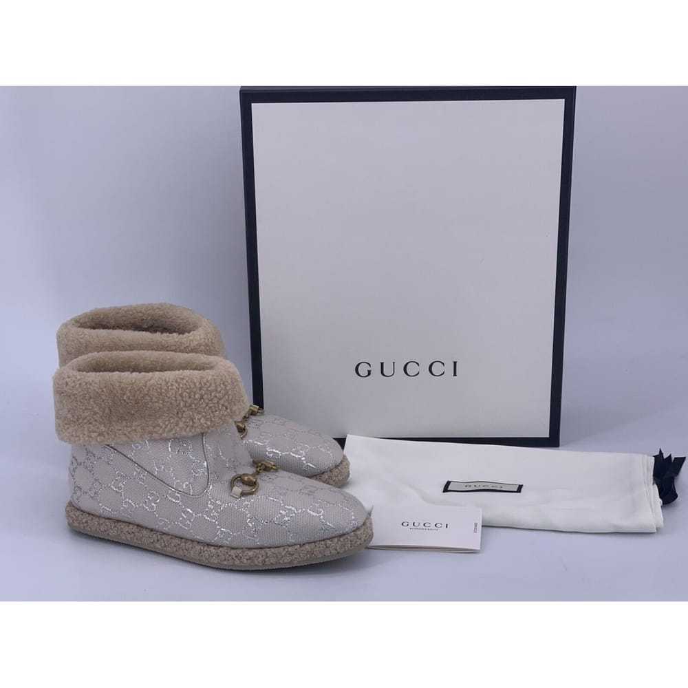 Gucci Tweed snow boots - image 2