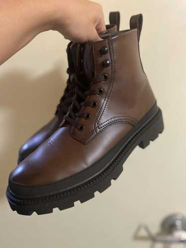 Zara Chunky leather boots