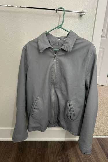 Alfani Alfani grey genuine leather jacket - image 1