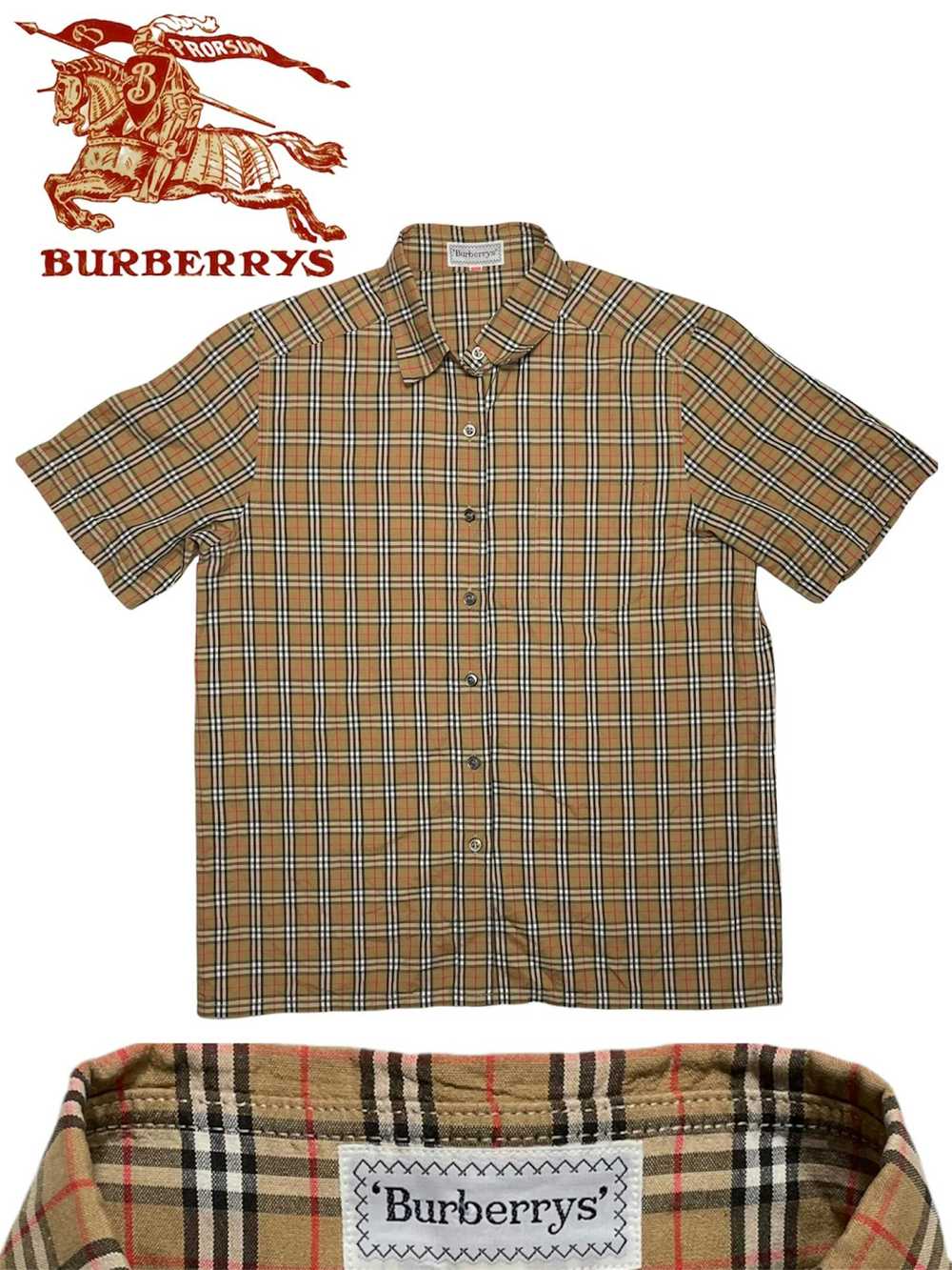 Burberry × Designer × Vintage Vintage 90s Burberr… - image 1