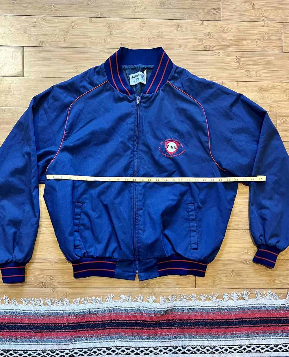 Vintage Vintage 70’s ‘Fina’ Mechanics Jacket - US… - image 2