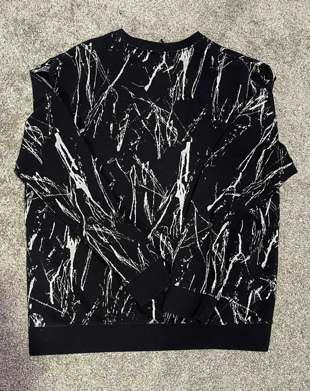 Avant Garde × Streetwear Splatter Knit Crewneck S… - image 3