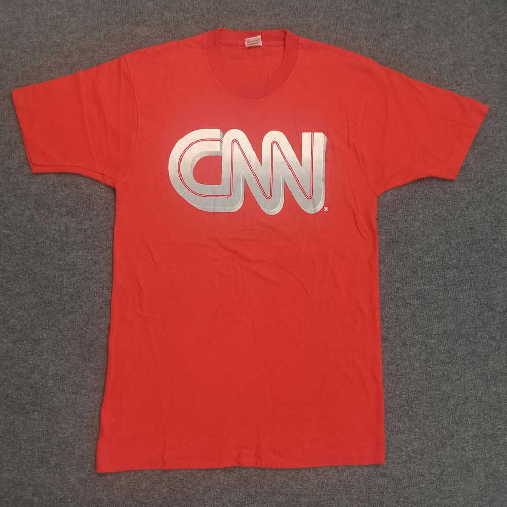 Streetwear × Vintage 90's CNN American Television… - image 1