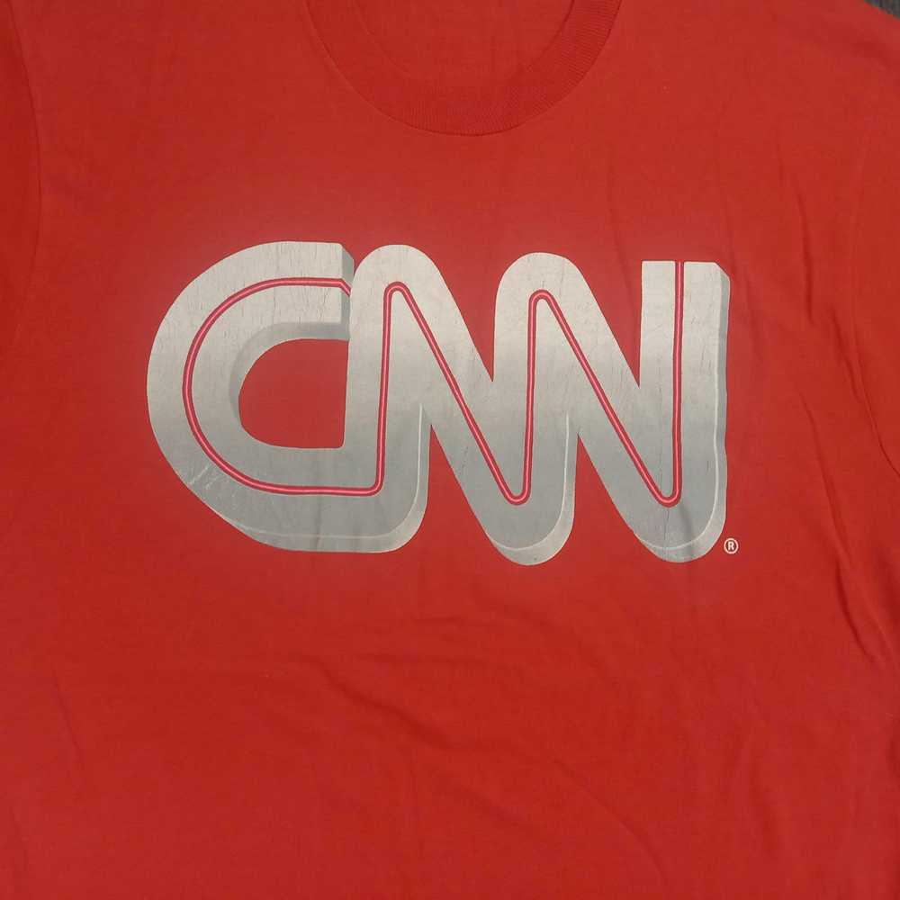 Streetwear × Vintage 90's CNN American Television… - image 2