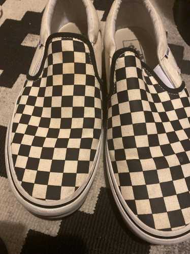 Vans Black/White Checkerboard Vans (low top)