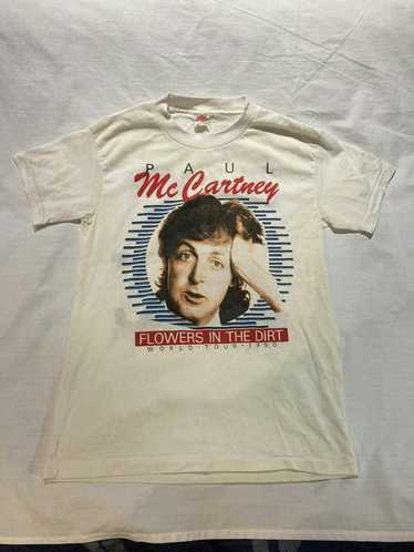 Vintage Vintage Paul McCartney T-shirt, 1990 Tour… - image 1