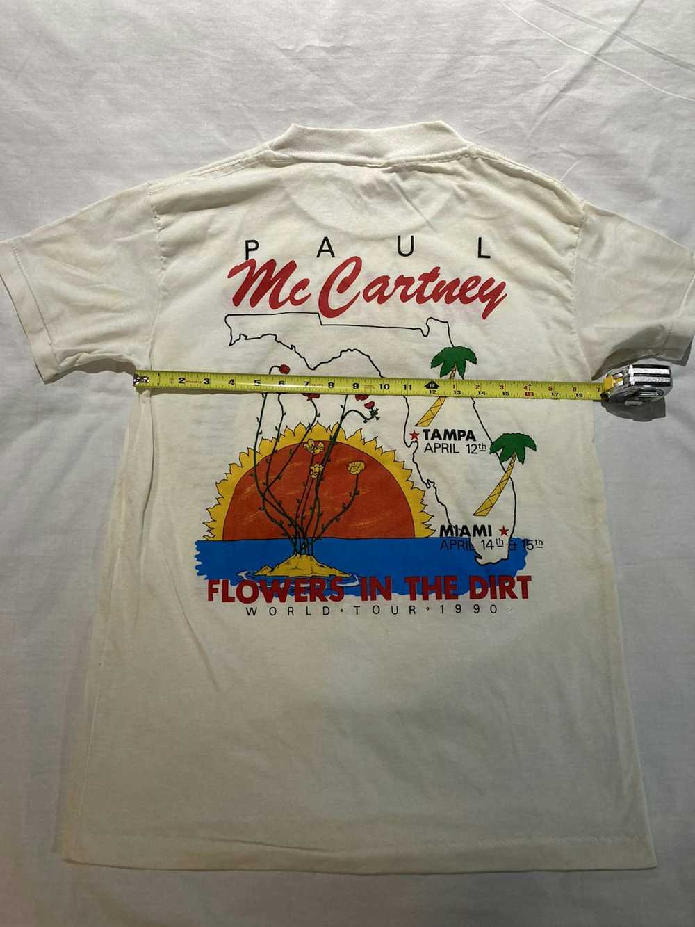 Vintage Vintage Paul McCartney T-shirt, 1990 Tour… - image 5