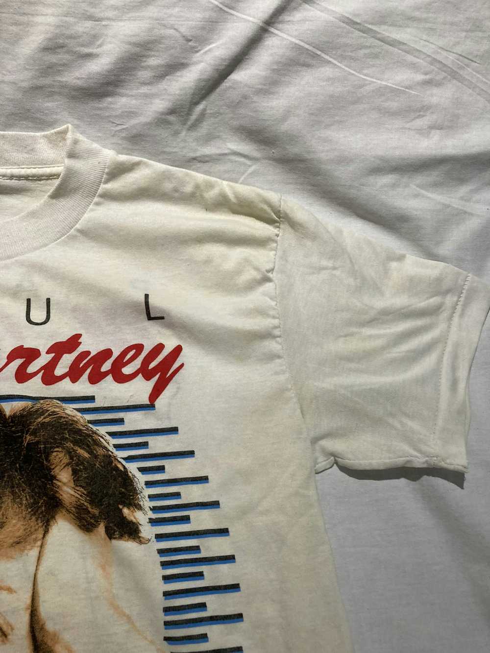 Vintage Vintage Paul McCartney T-shirt, 1990 Tour… - image 7