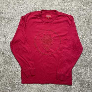 Supreme Supreme Long Sleeve T-Shirt Embroidered C… - image 1