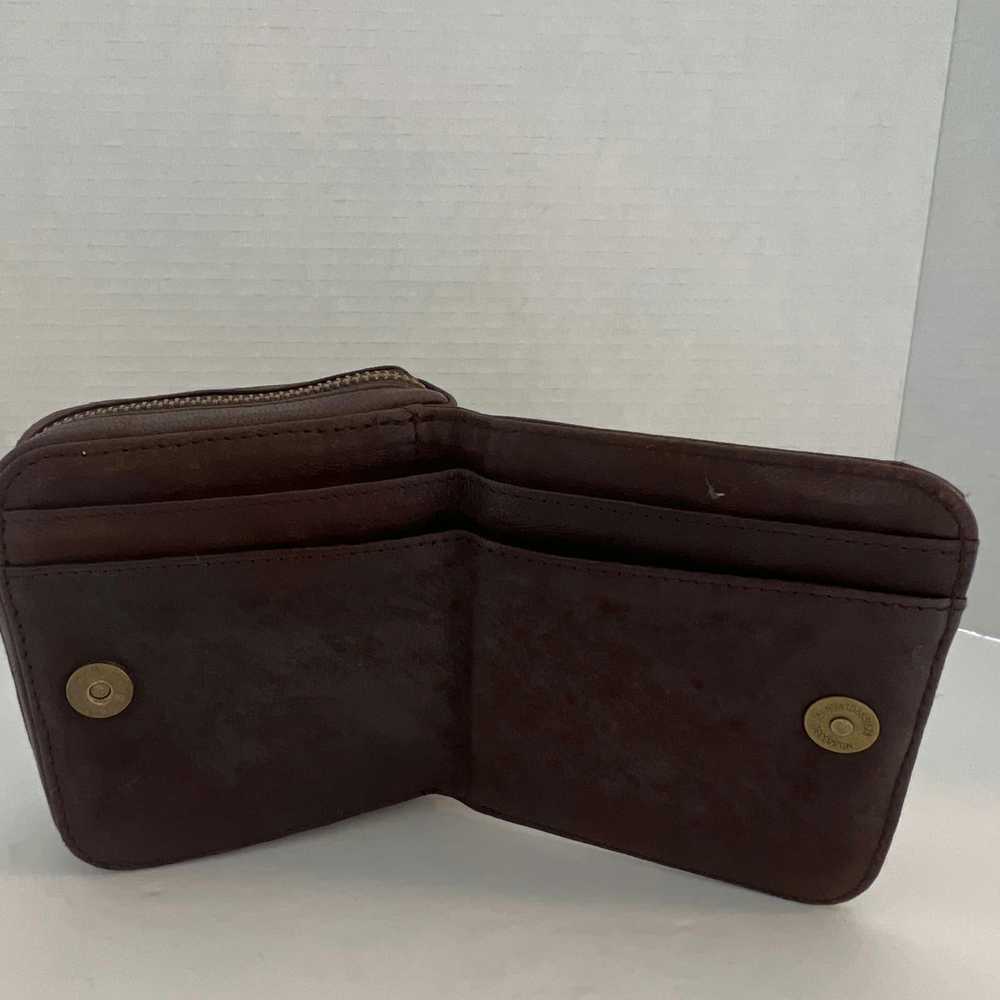 Other SARA BERMAN Sheep leather wallet 4” 1/2 x 4… - image 3