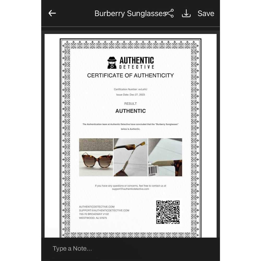 Burberry Burberry Sunglasses Womans Tortoise Fram… - image 7