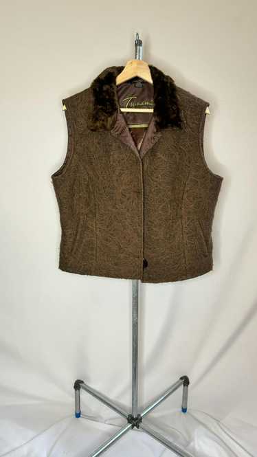 Vintage Reversible Fleece Vest