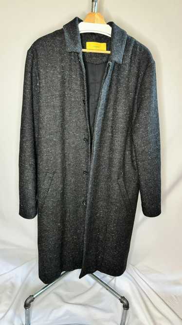 Journal Wool Tweed Overcoat
