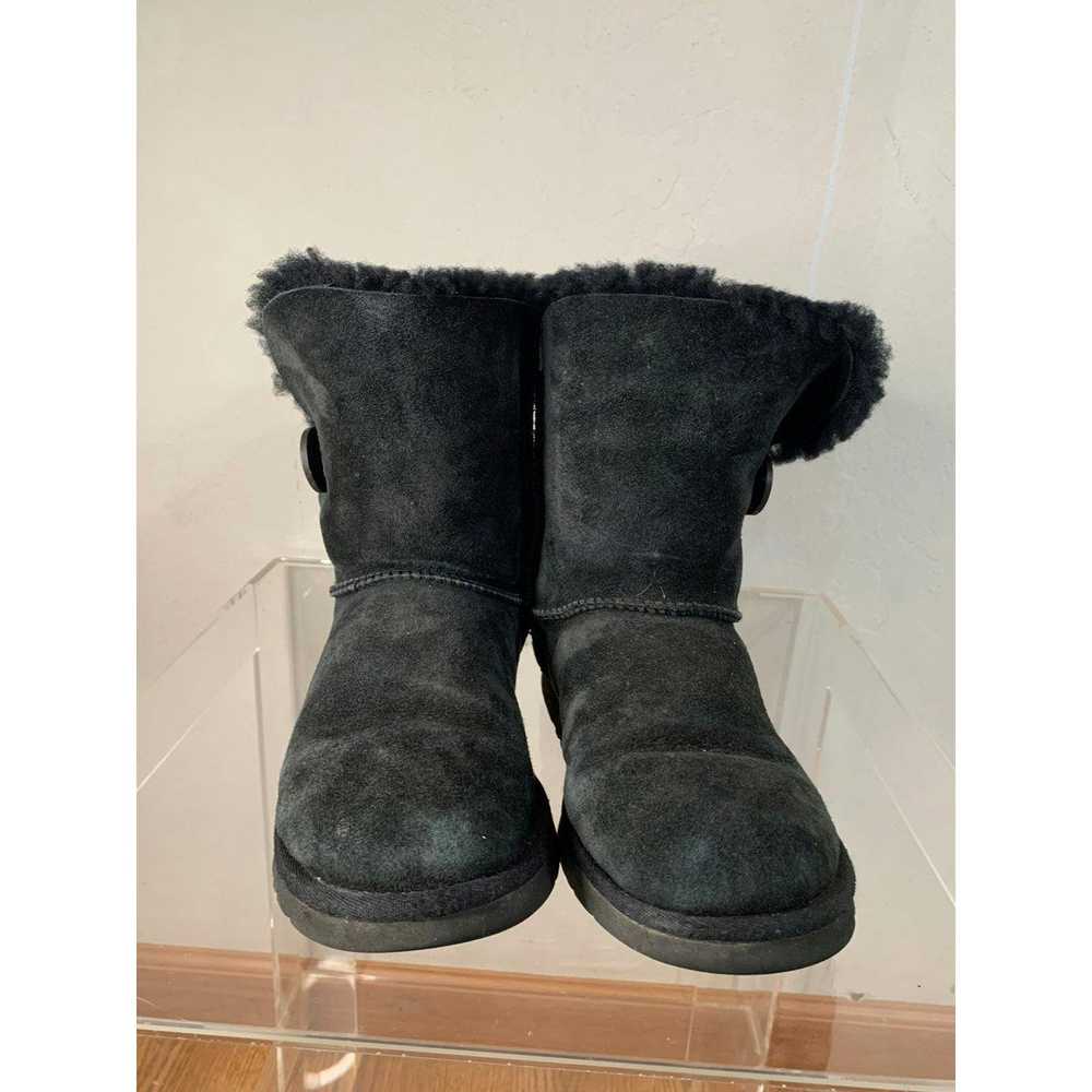 Ugg UGG Women Black Bailey Button Boots size 6 - image 7