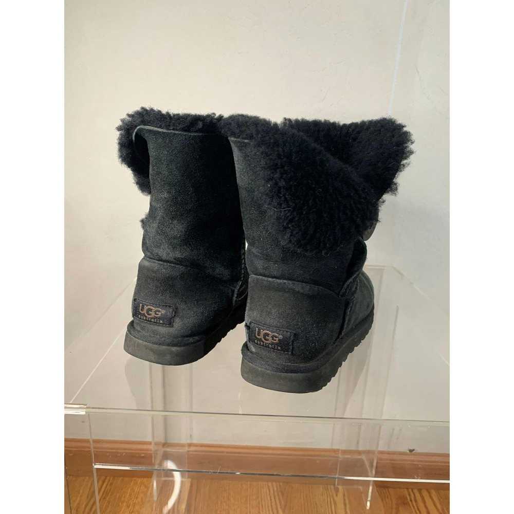 Ugg UGG Women Black Bailey Button Boots size 6 - image 8