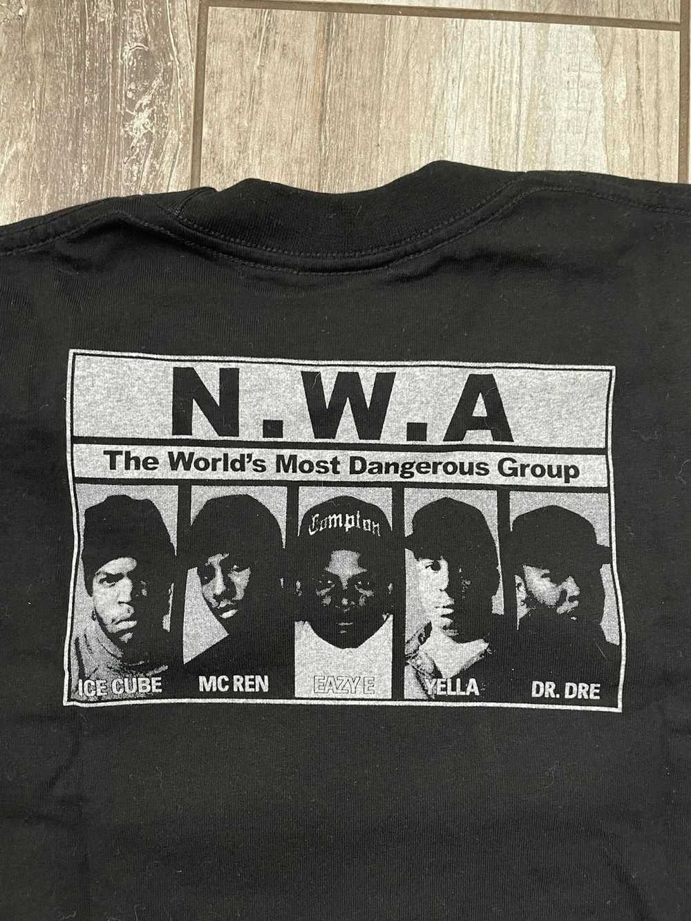 Rap Tees × Streetwear × Vintage Vintage NWA Rap T… - image 5