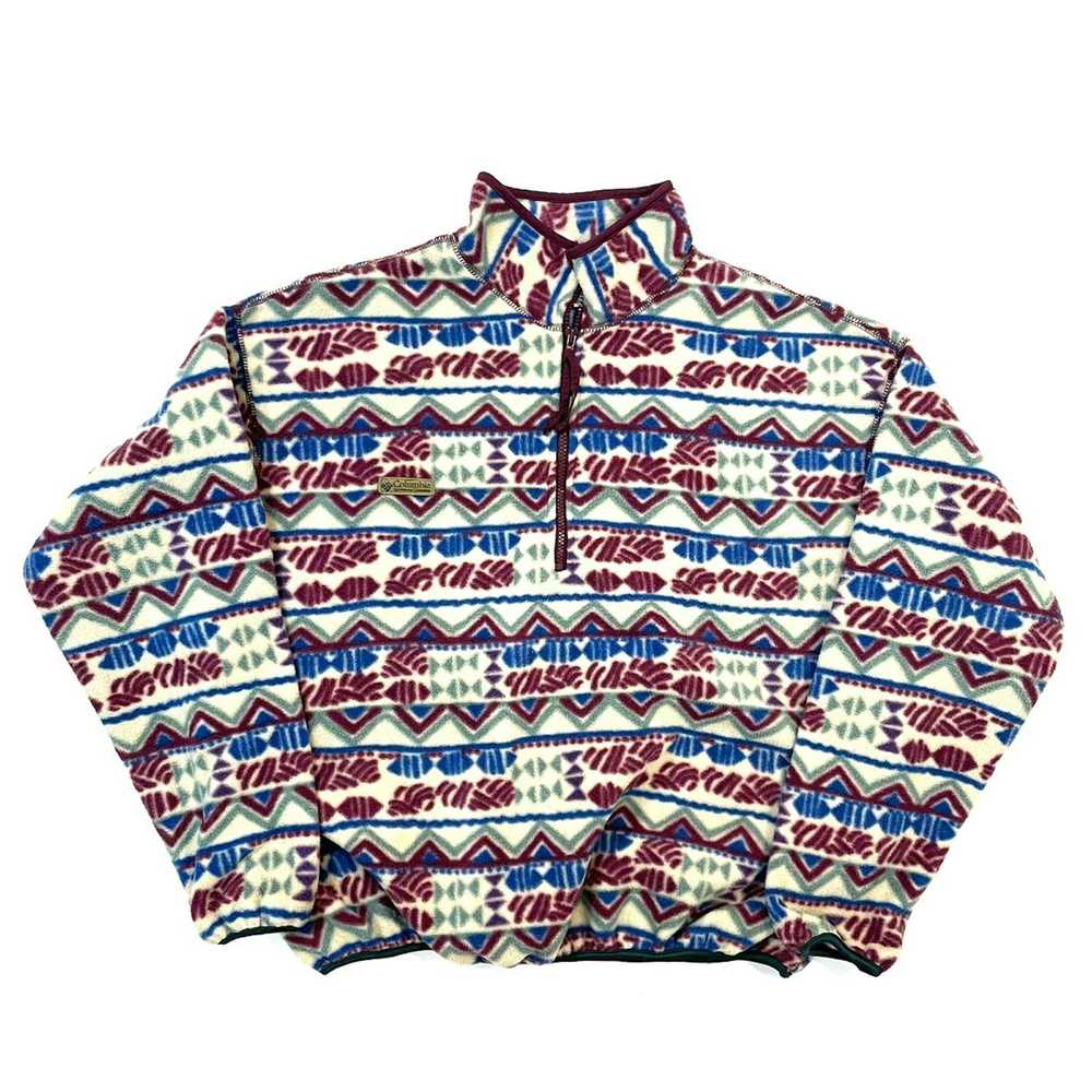 Columbia Columbia Multicolour Patterned Fleece Vi… - image 1