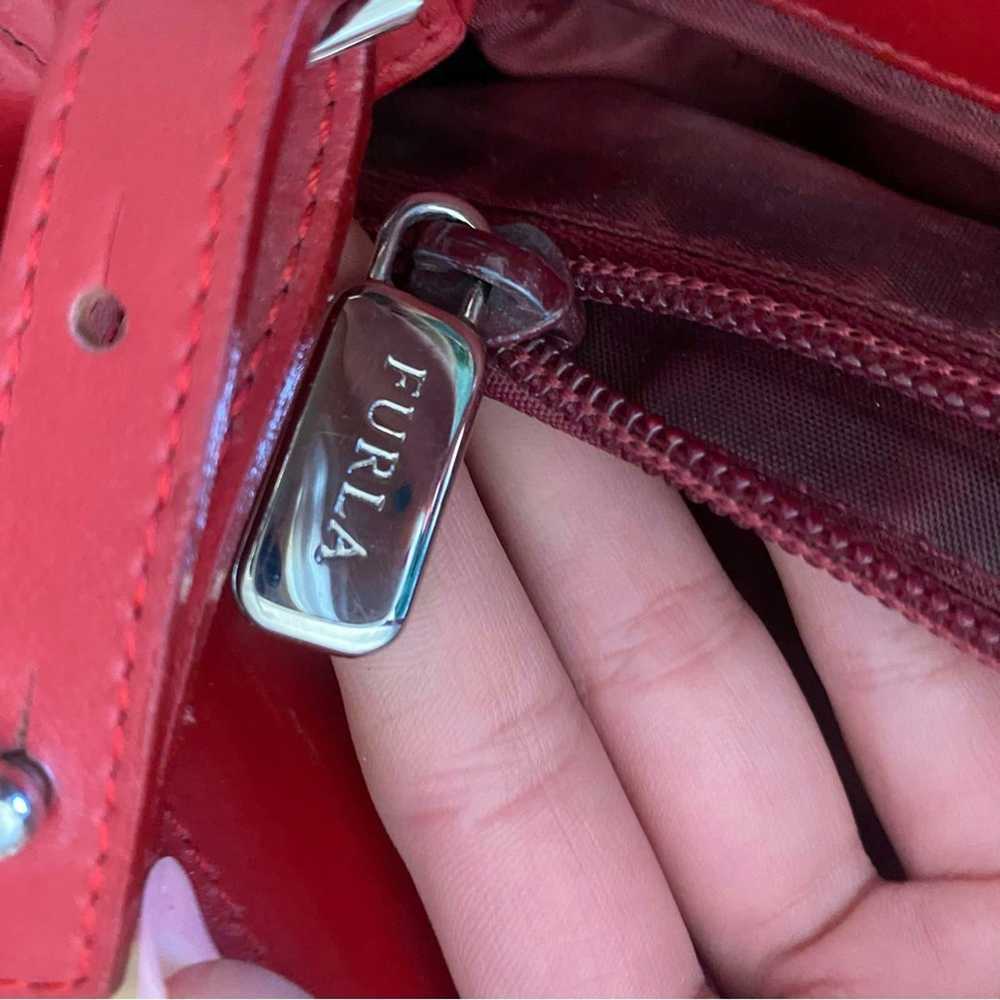 Furla Vintage Furla Two-Way Bag in Candy Apple Red - image 6