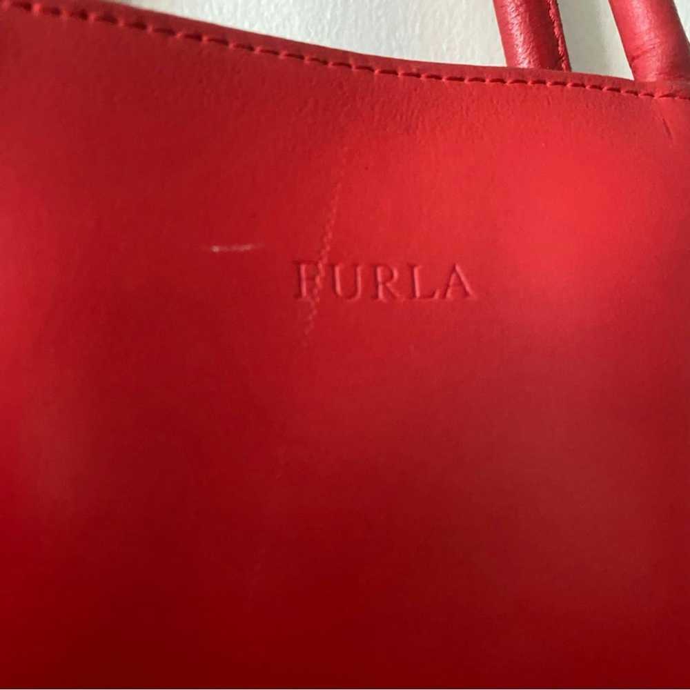 Furla Vintage Furla Two-Way Bag in Candy Apple Red - image 8