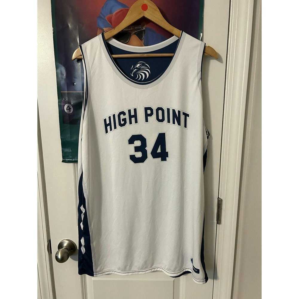 Vintage Mens High Point University Panthers Baske… - image 2