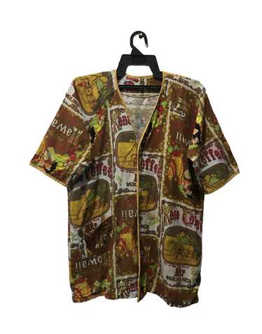 Hawaiian Shirt KONA COFFEE MAUNA KEA HAWAII SHIRT - image 1