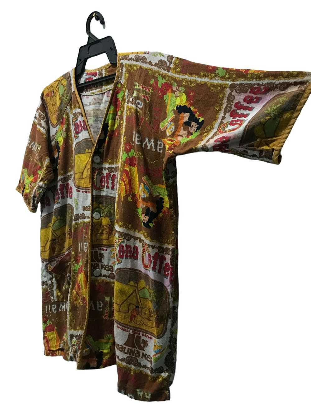 Hawaiian Shirt KONA COFFEE MAUNA KEA HAWAII SHIRT - image 3