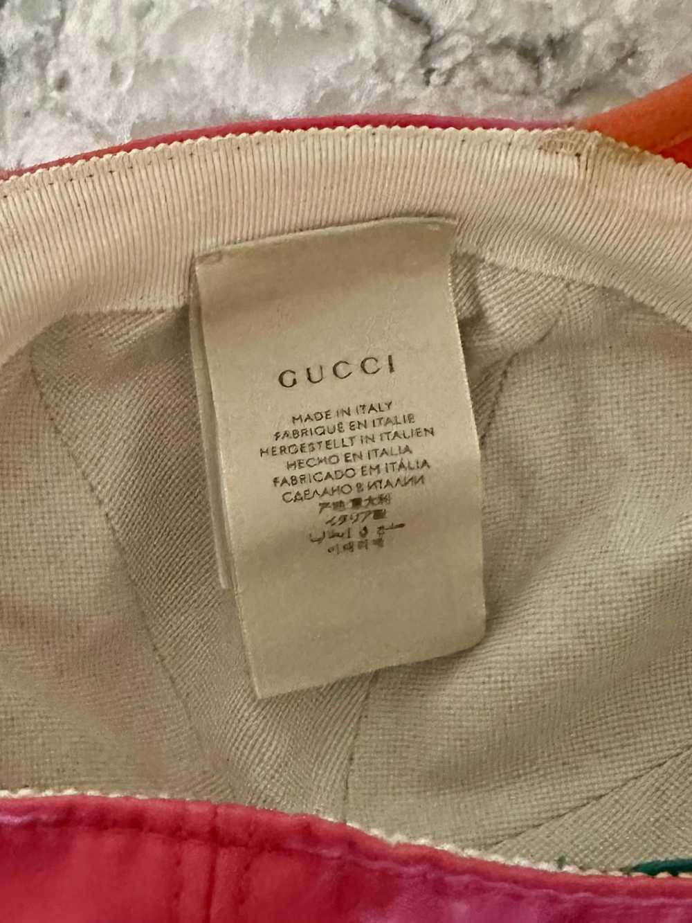 Gucci Gucci X Adidas Pink Satin Hat XXL (61cm) Li… - image 7
