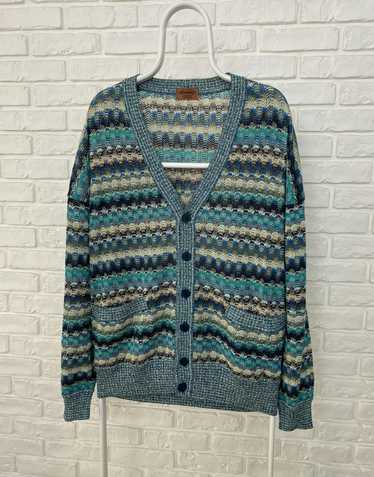 Missoni Missoni Cardigan Sweater Jumper Linen Cott