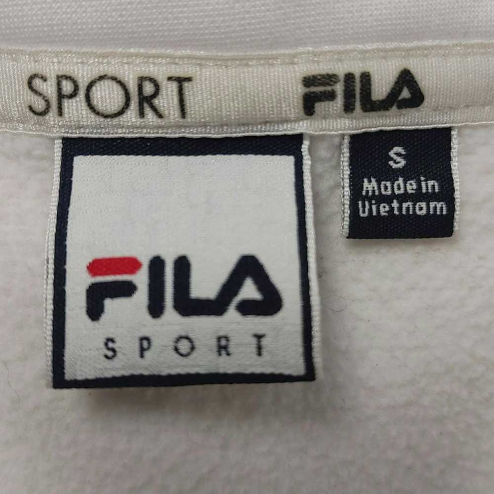 Fila Fila Sport Women's White Quilted Zip Up Mock… - image 3