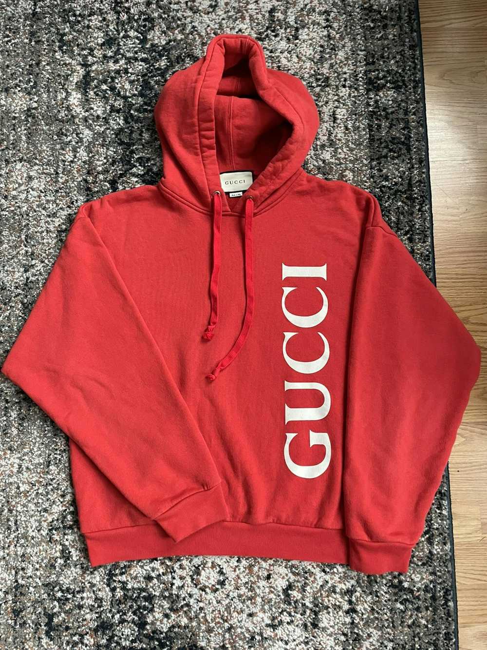 Gucci RED GUCCI HOODIE - image 1