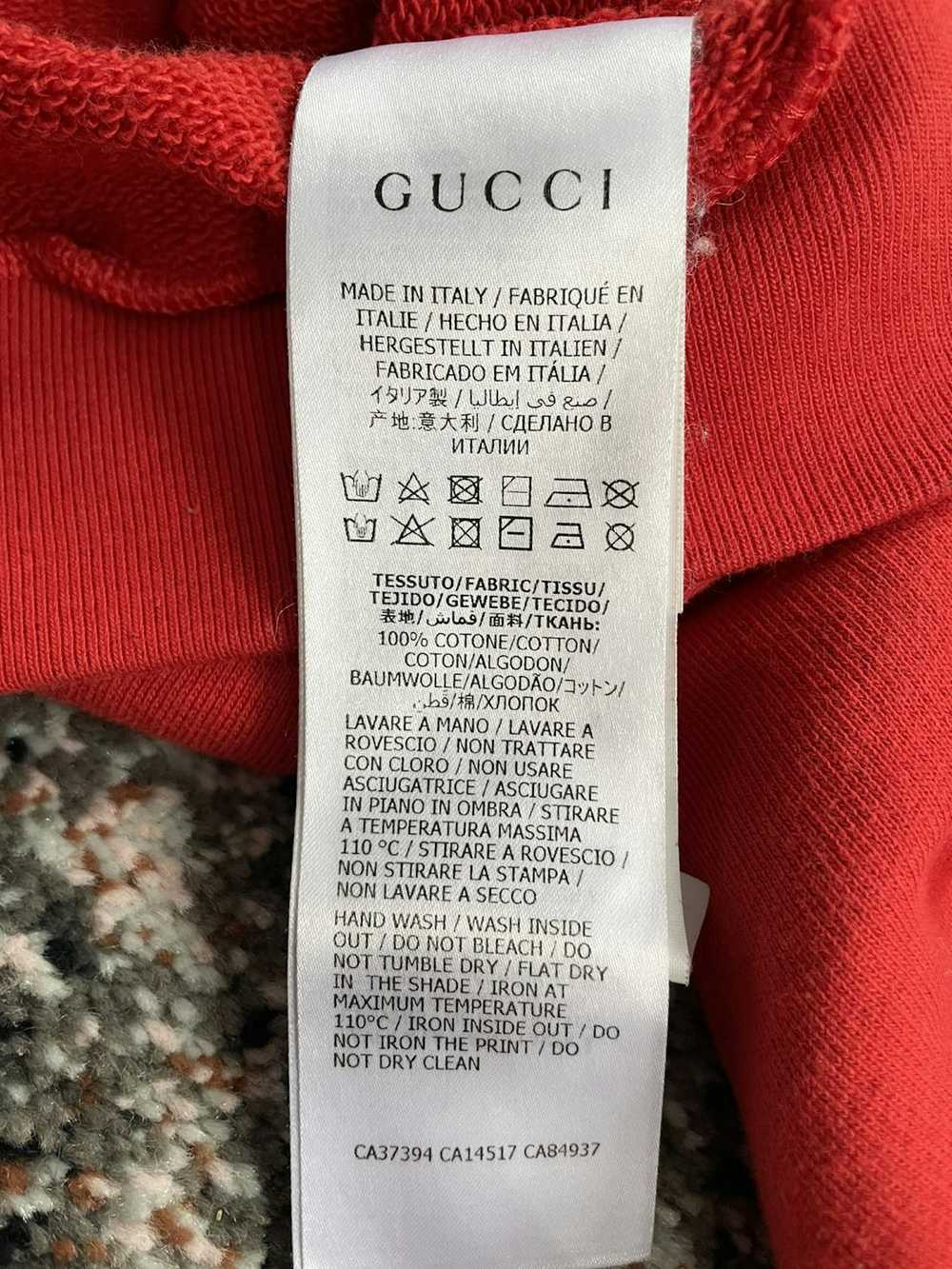 Gucci RED GUCCI HOODIE - image 5