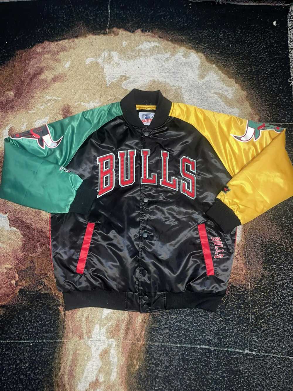 Chicago Bulls × Starter Chicago Bulls Starter Jac… - image 1
