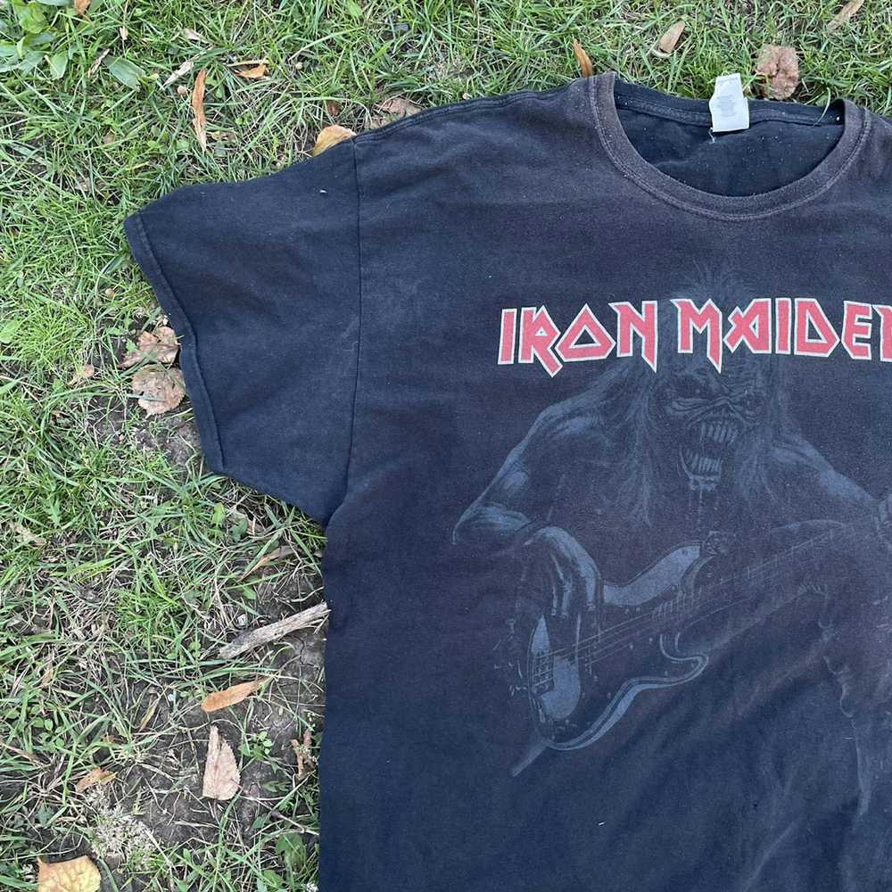 Band Tees × Iron Maiden × Vintage Vintage 90s Iro… - image 3