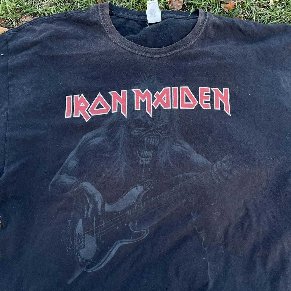 Band Tees × Iron Maiden × Vintage Vintage 90s Iro… - image 4