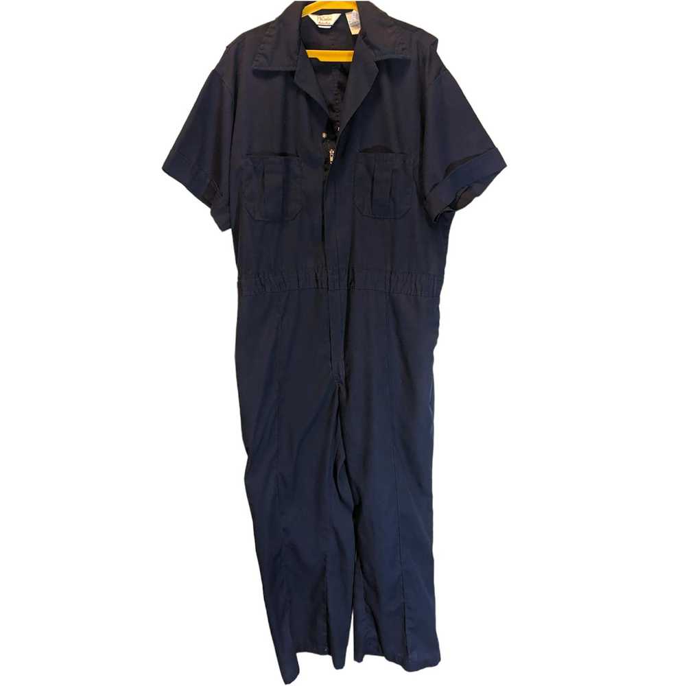 Walls Vtg Walls Mechanic short sleeve coveralls b… - image 1