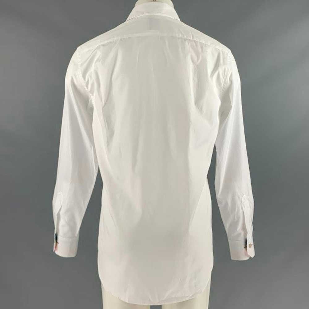 Paul Smith White Cotton Blend Long Sleeve Shirt - image 3