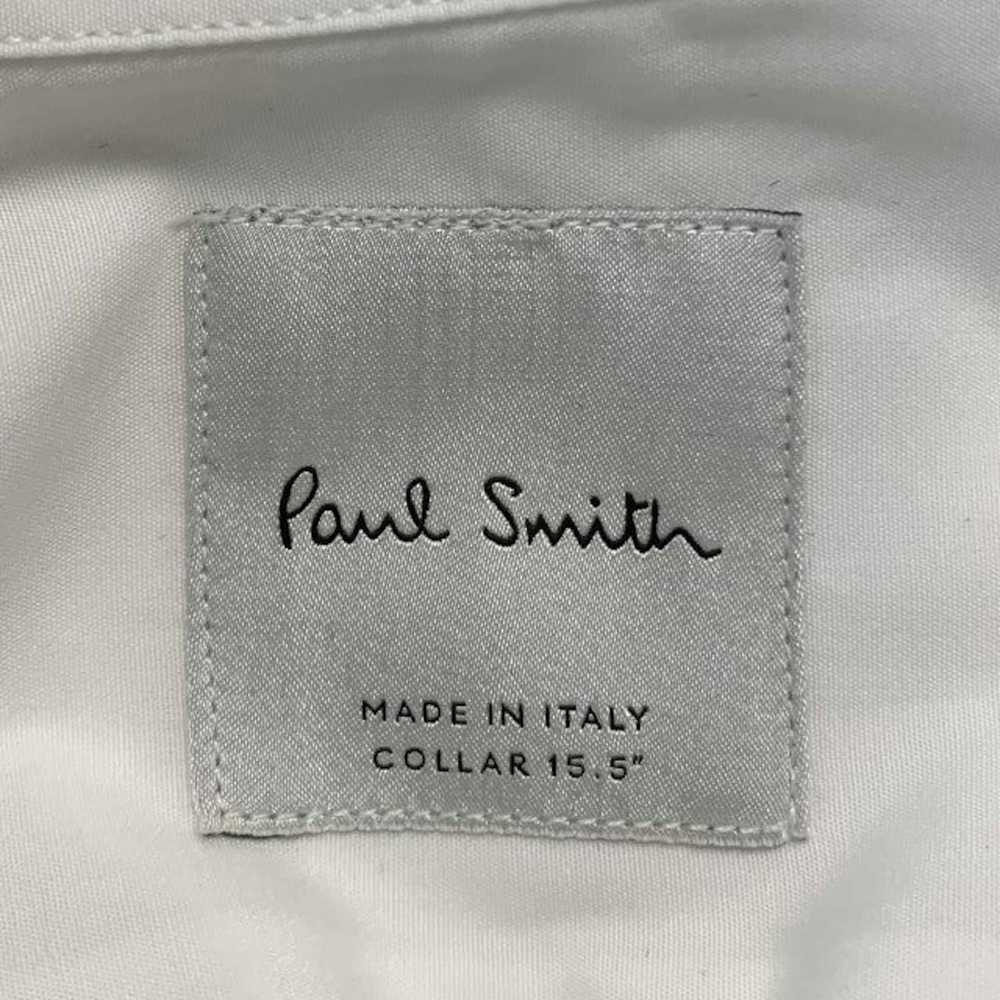 Paul Smith White Cotton Blend Long Sleeve Shirt - image 4