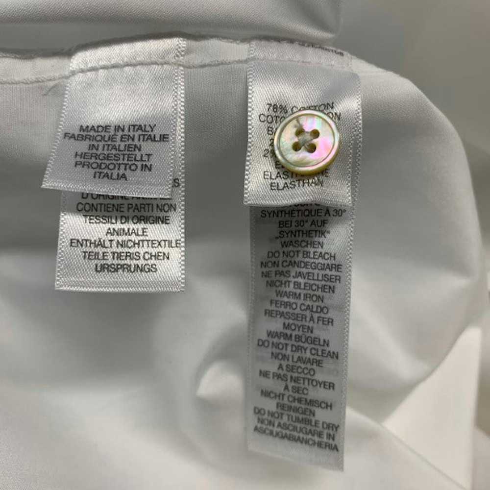 Paul Smith White Cotton Blend Long Sleeve Shirt - image 5