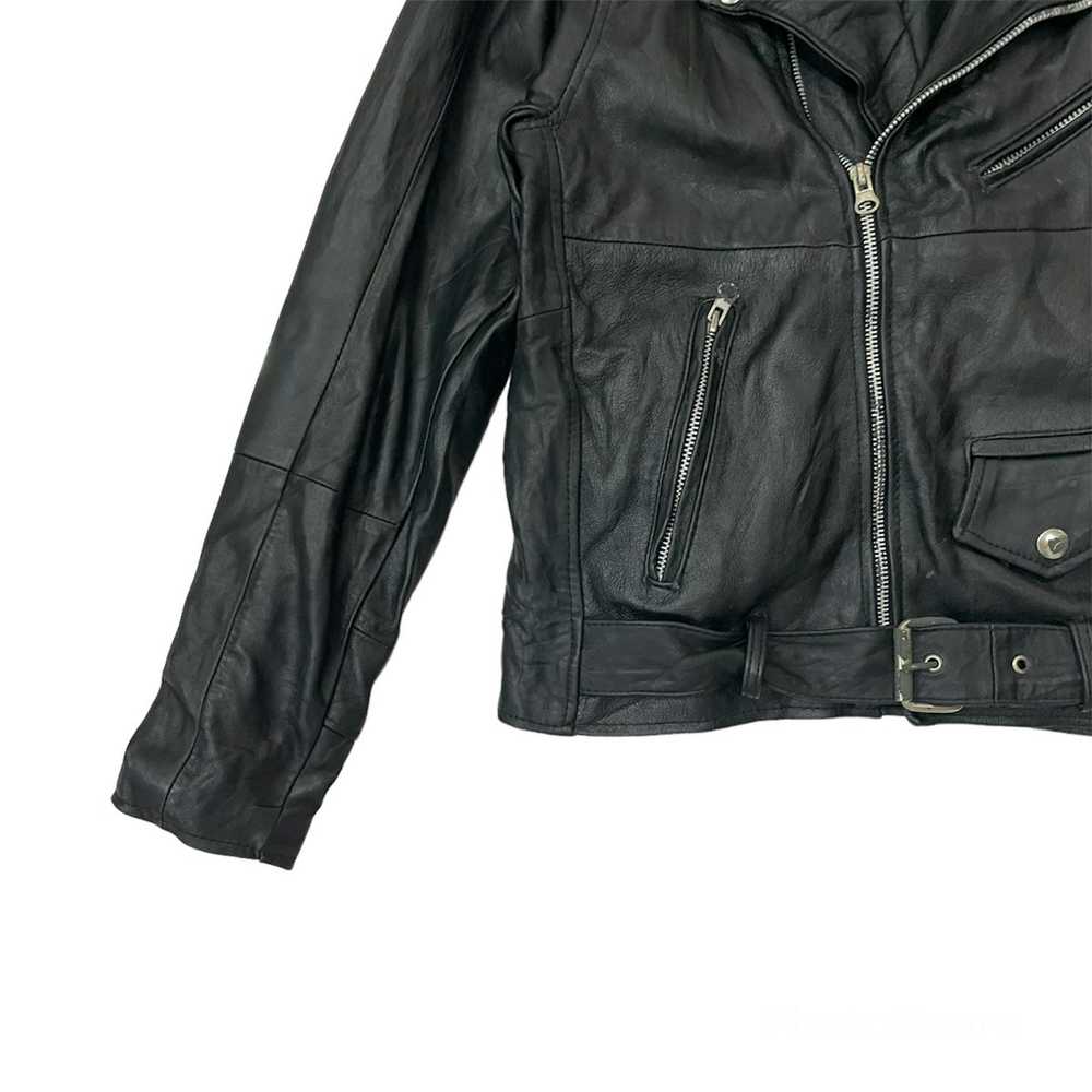 Leather Jacket × Seditionaries Vintage Unbranded … - image 4