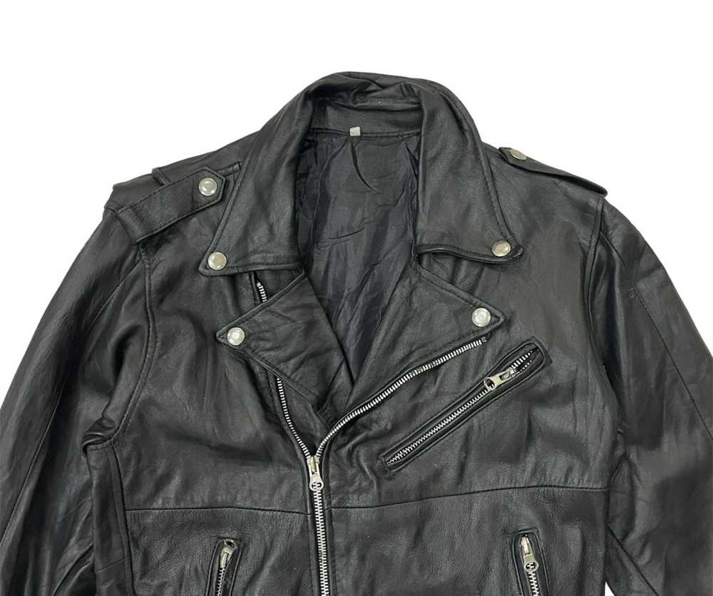 Leather Jacket × Seditionaries Vintage Unbranded … - image 5