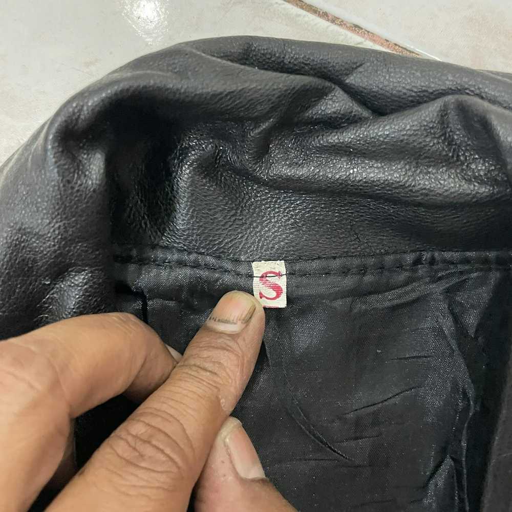 Leather Jacket × Seditionaries Vintage Unbranded … - image 6