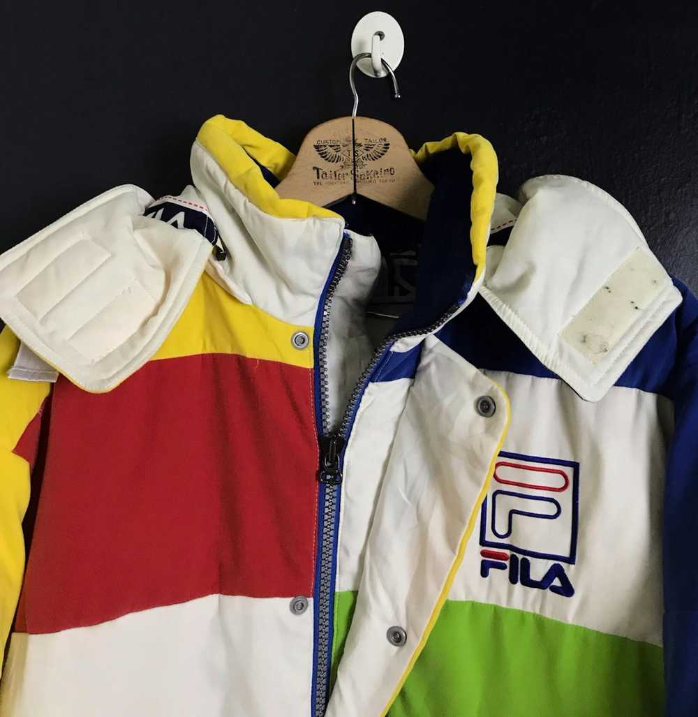 Fila × Ski 🔥 Fila Ski Jacket Hoodie Multicolour … - image 4