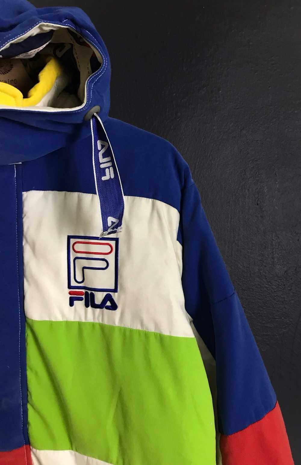 Fila × Ski 🔥 Fila Ski Jacket Hoodie Multicolour … - image 5
