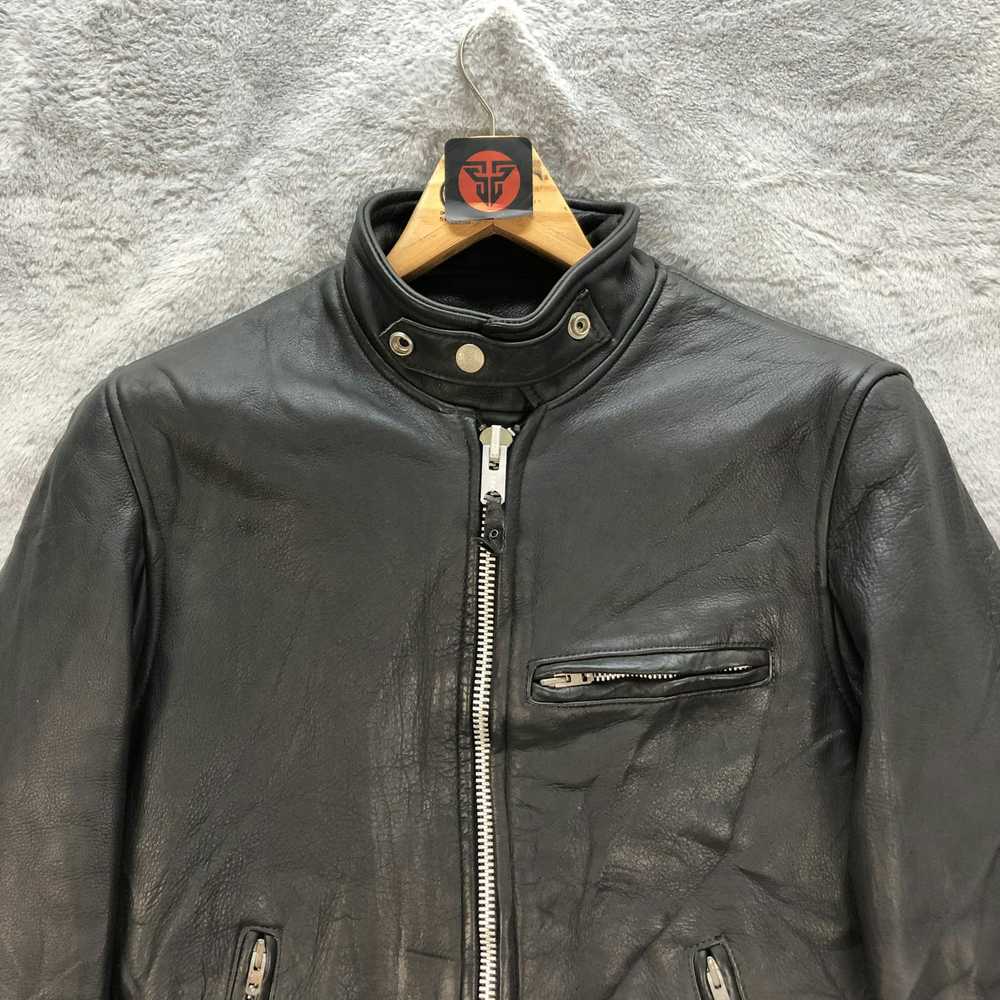 Leather Jacket × Made In Usa × Vintage BRANDED GA… - image 2