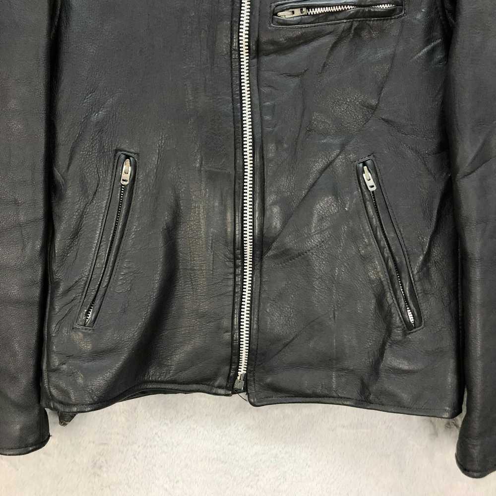 Leather Jacket × Made In Usa × Vintage BRANDED GA… - image 3