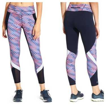 athleta • sonar colorblock mesh leggings