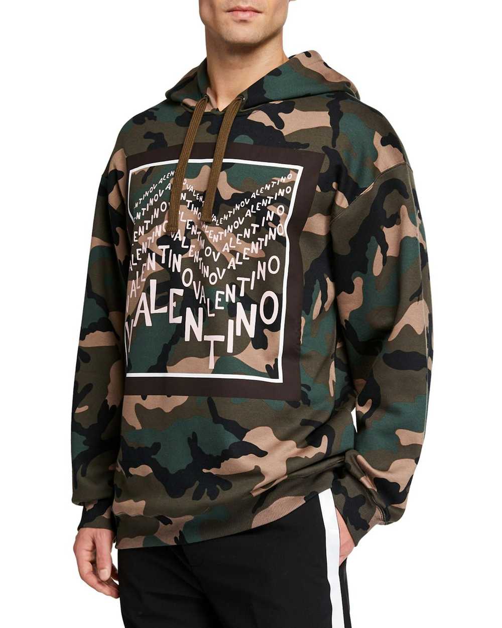 Valentino Valentino Camo Hoodie - image 1