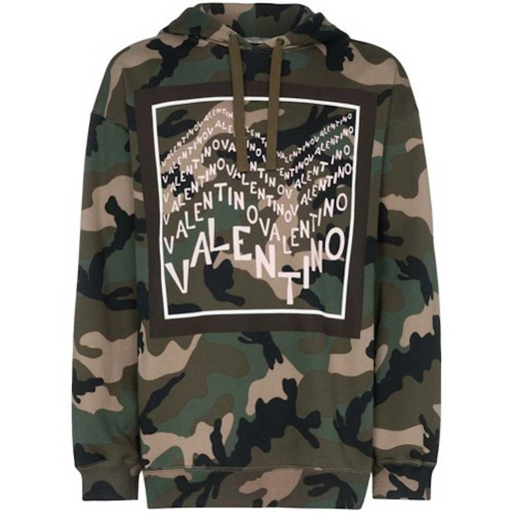 Valentino Valentino Camo Hoodie - image 7