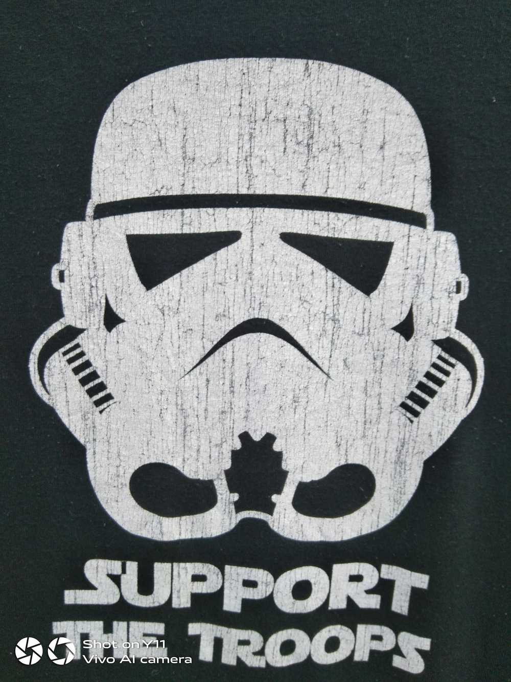 Gildan × Star Wars Tee big logo support the troops - image 5