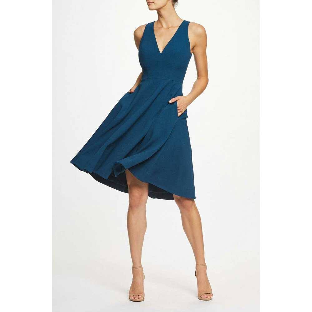 Other Dress The Population Catalina Dress Blue Cr… - image 8